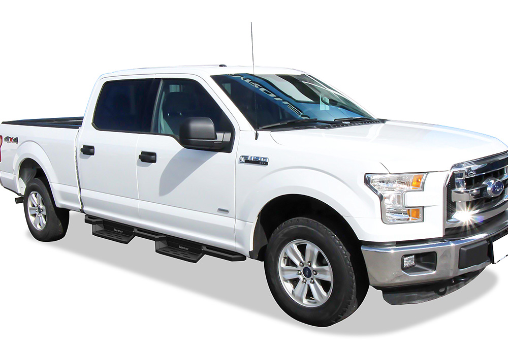 2015-2026 Ford F-150 SuperCrew Cab 2022-2026 Ford F-150 Lightning SuperCrew Cab 2017-2026 Ford F-250/F-350 /F-450/F-550 Super Duty Crew Cab Both Sides Side Armor ST