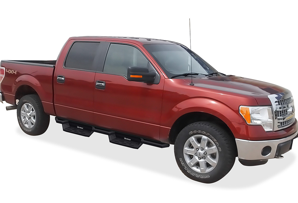 2009-2014 Ford F-150 SuperCrew Cab Both Sides Side Armor ST