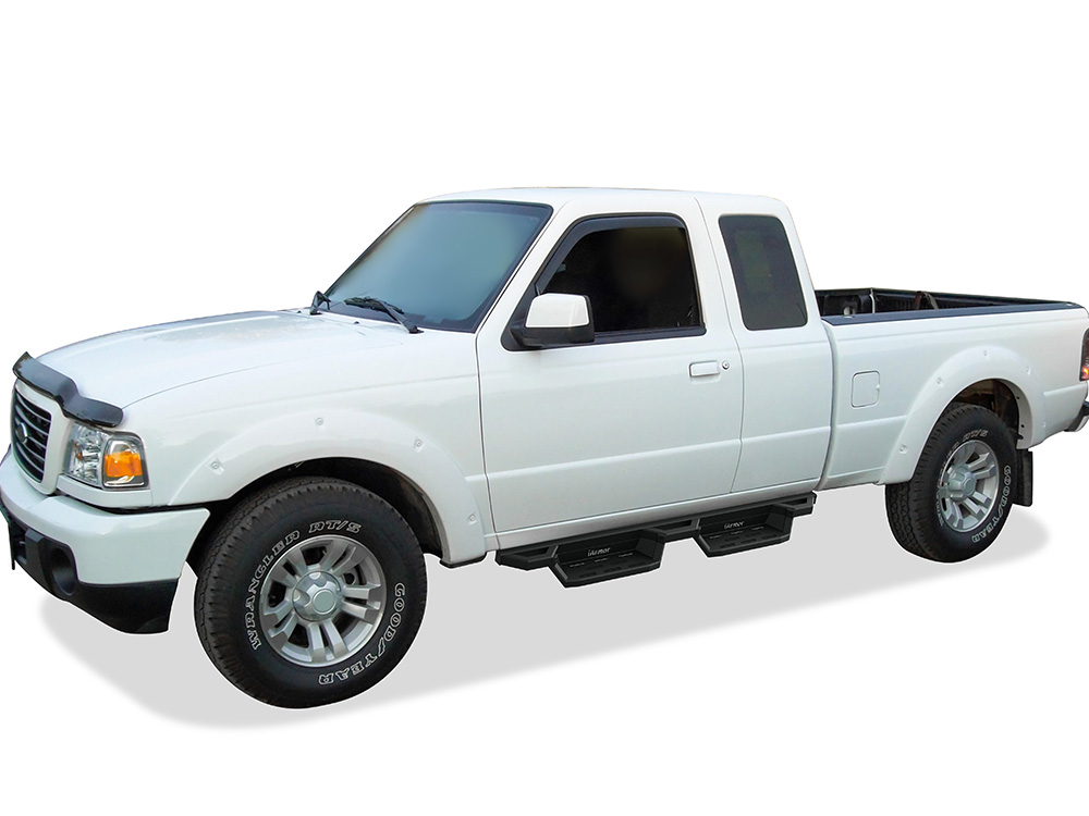 1999-2011 Ford Ranger Super Cab 4-Door 1999-2011 Ford Ranger "EDGE" Super Cab 4-Door 1999-2011 Mazda B-Series Super Cab 4-Door Both Sides Side Armor ST