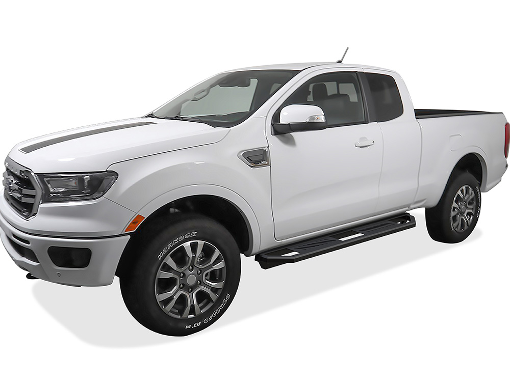 2019-2023 Ford Ranger Super Cab (with 2 Full Size Doors and 2 Suicide Doors) Both Sides Truck Armor