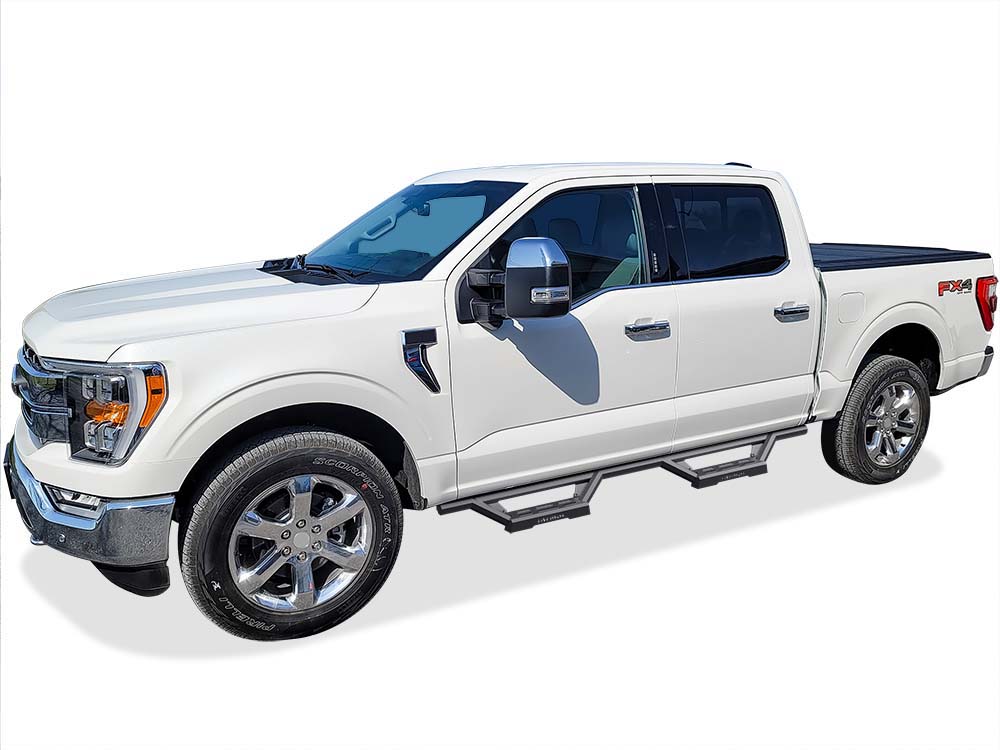2015-2026 Ford F-150 SuperCrew Cab 2022-2026 Ford F-150 Lightning SuperCrew Cab 2017-2026 Ford F-250/F-350 /F-450/F-550 Super Duty Crew Cab Both Sides Side Armor M3