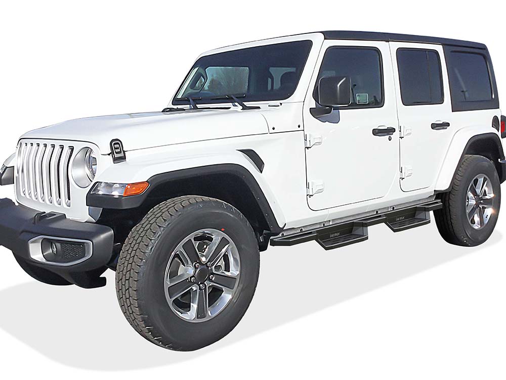 2018-2026 Jeep Wrangler JL 4-Door; Incl. 2021-2026 4XE Both Sides Side Armor ST