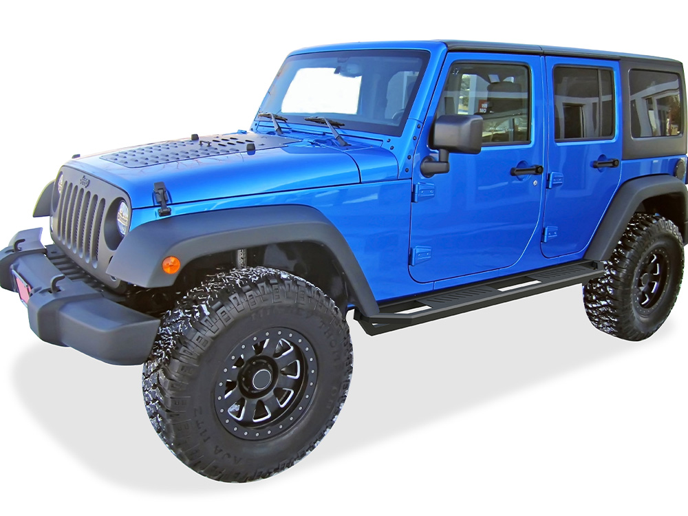 2007-2018 Jeep Wrangler JK 4-Door (Factory sidesteps or rock rails have to be removed) Both Sides Truck Armor