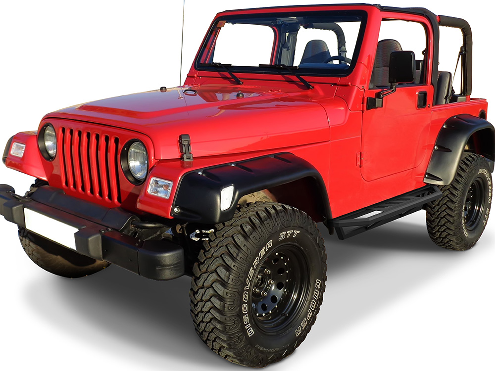 1987-2006 Jeep Wrangler TJ/YJ Both Sides Truck Armor