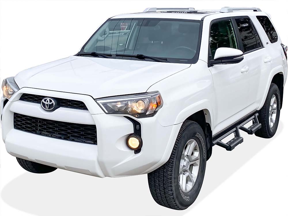2010-2016 Toyota 4Runner Trail Edition 2017-2024 Toyota 4Runner TRD Off-Road 2014-2024 Toyota 4Runner SR5 (Excl. 2019-2024 Nightshade Edition/ TRD Pro or Models with Lower Rocker Panel Extensions) Both Sides Side Armor M3