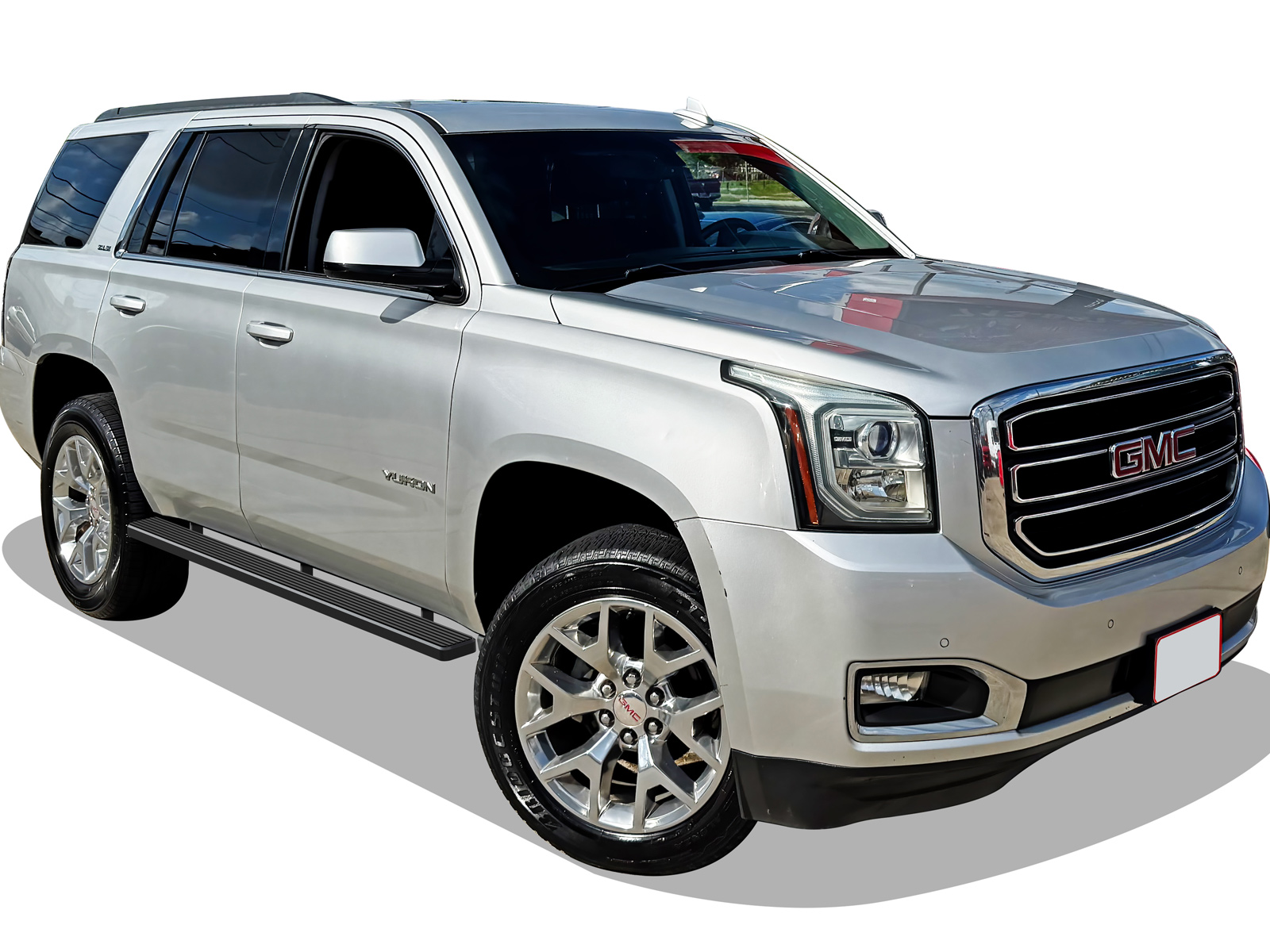 2000-2020 Chevy Tahoe (Excl. 04-07 "Z71" and any Model with lower body cladding) 2000-2020 GMC Yukon 1500 (Excl. Yukon XL or Z71 or Denali Model) Both Sides iStep 5 Inch Stainless Steel