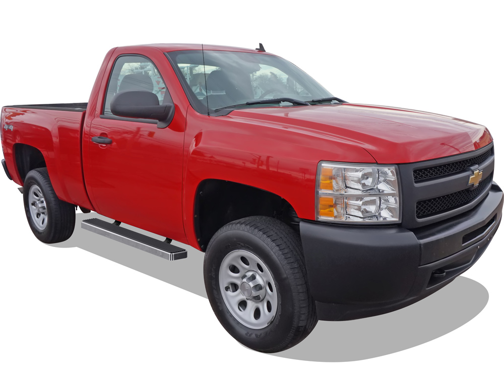 2007-2018 Chevy/GMC Silverado/Sierra 1500 Regular Cab (Incl. 2019 Silverado 1500 LD & 2019 Sierra 1500 Limited ) 2007-2019 Chevy/GMC Silverado/Sierra 2500 HD/3500 HD Regular Cab (Incl. Diesel Models with DEF Tanks) Not for 2007 Classic Model Both Sides iS