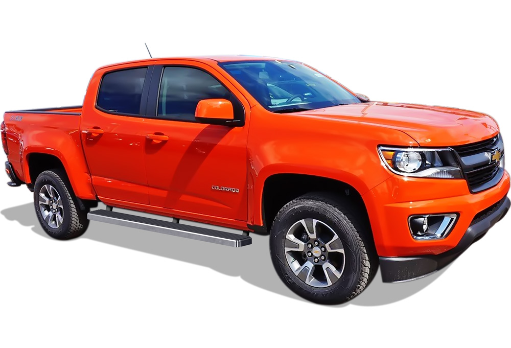 2015-2026 Chevy Colorado Crew Cab 2015-2026 GMC Canyon Crew Cab Both Sides iStep 5 Inch Stainless Steel