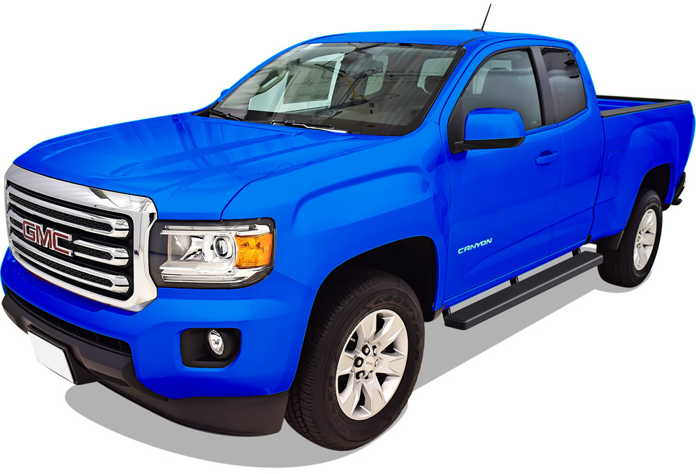 2015-2022 Chevrolet Colorado Extended Cab 2015-2022 GMC Canyon Extended Cab Both Sides iStep 5 Inch Stainless Steel
