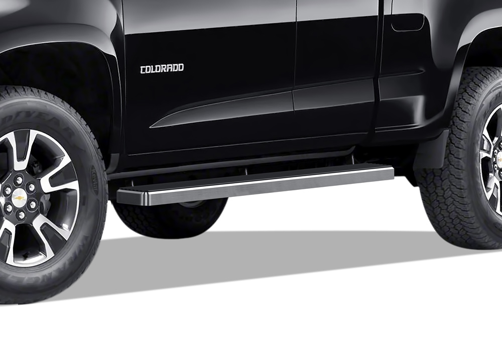 2015-2024 Chevrolet Colorado Extended Cab  2015-2024 GMC Canyon Extended Cab Both Sides iStep 5 Inch Stainless Steel