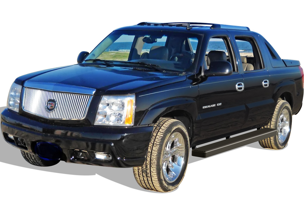 2002-2013 Cadillac Escalade EXT Both Sides iStep 5 Inch Stainless Steel