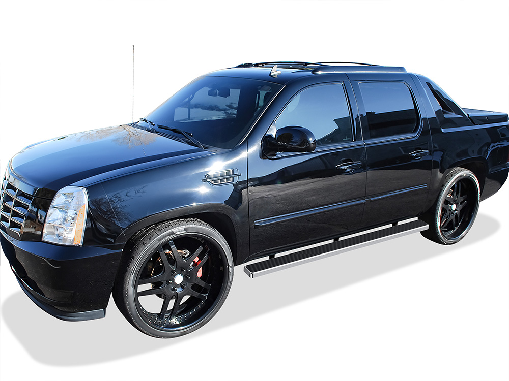 2002-2013 Cadillac Escalade Ext Both Sides iStep 5 Inch Stainless Steel