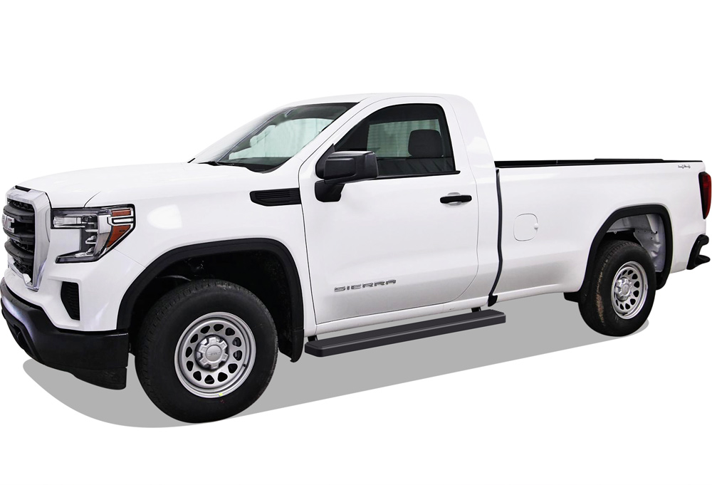2019-2026 Chevy Silverado 1500 Regular Cab 2019-2026 GMC Sierra 1500 Regular Cab 2020-2026 Chevy Silverado 2500 HD/3500 HD Regular Cab 2020-2026 GMC Sierra 2500 HD/3500 HD Regular Cab Incl. Diesel Models with DEF Tanks Incl. 2022 Silverado 1500 LTD & Sier