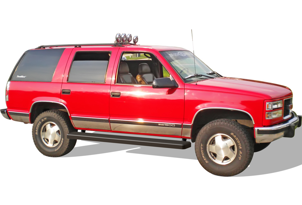1995-1999 Chevy Tahoe 4-Door 1995-1999 GMC Yukon 4-Door  iStep 5 Inch Stainless Steel