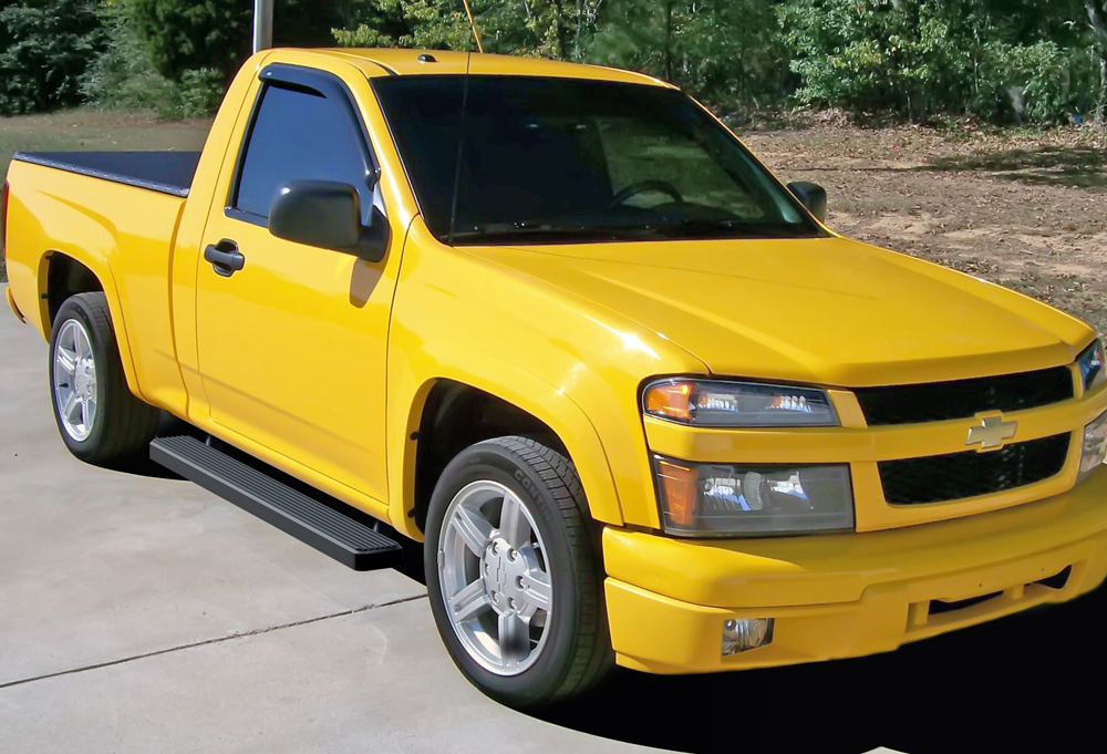 2004-2012 Chevy Colorado Regular Cab 2004-2012 GMC Canyon Regular Cab Both Sides iStep 5 Inch Stainless Steel
