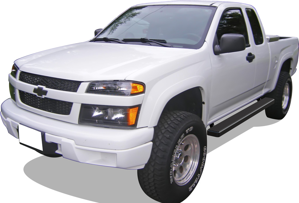 2004-2012 Chevy Colorado Extended Cab 2004-2012 GMC Canyon Extended Cab Both Sides iStep 5 Inch Stainless Steel