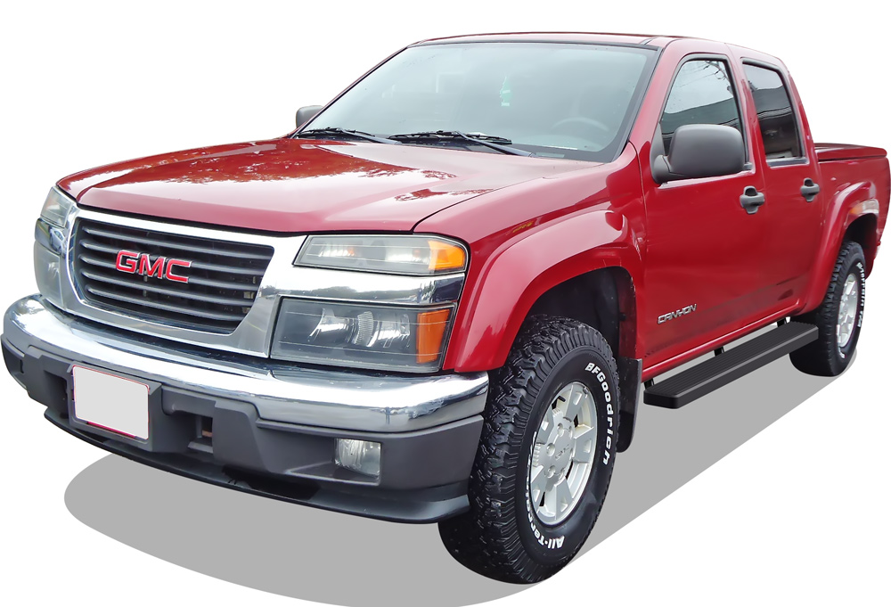 2004-2012 Chevy Colorado Crew Cab 2004-2012 GMC Canyon Crew Cab Both Sides iStep 5 Inch Stainless Steel