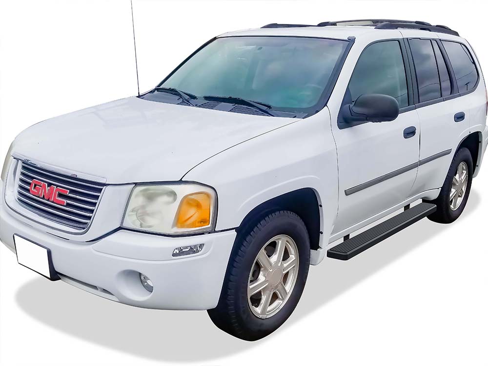 2004-2006 Chevy Trailblazer EXT 2002-2006 GMC Envoy XL/XUV (Excl. Vehicles With Cladding) Both Sides iStep 5 Inch Stainless Steel