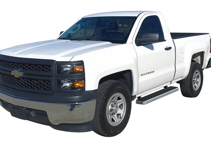 1999-2016 Chevy/GMC Silverado/Sierra 1500/2500/3500 Regular Cab (Excl. C/K Classic Body Style) Both Sides iStep 5 Inch Stainless Steel