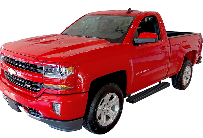1999-2016 Chevy/GMC Silverado/Sierra 1500/2500/3500 Regular Cab (Excl. C/K Classic Body Style) Both Sides iStep 5 Inch Stainless Steel
