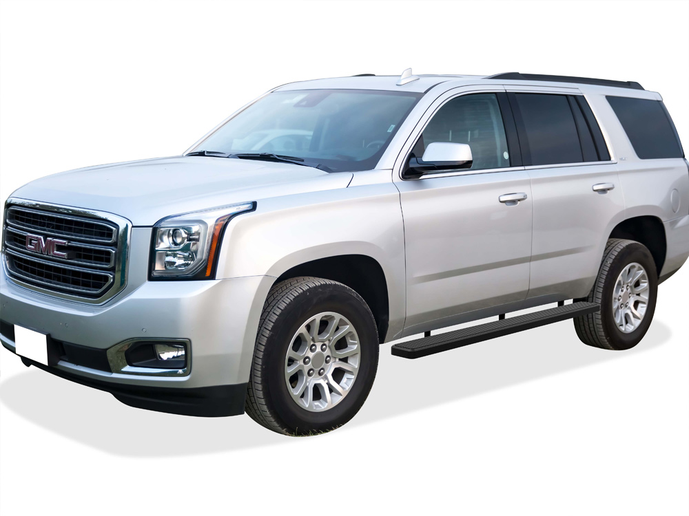 2000-2020 Chevy Tahoe (Excl. 04-07 "Z71" and any Model with lower body cladding) 2000-2020 GMC Yukon 1500 (Excl. Yukon XL or Z71 or Denali Model) Both Sides iStep 6 Inch Stainless Steel
