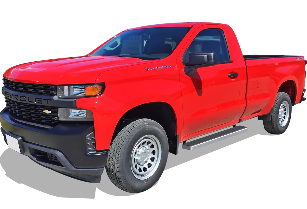 2019-2026 Chevy Silverado 1500 Regular Cab 2019-2026 GMC Sierra 1500 Regular Cab 2020-2026 Chevy Silverado 2500 HD/3500 HD Regular Cab 2020-2026 GMC Sierra 2500 HD/3500 HD Regular Cab Incl. Diesel Models with DEF Tanks Incl. 2022 Silverado 1500 LTD & Sier