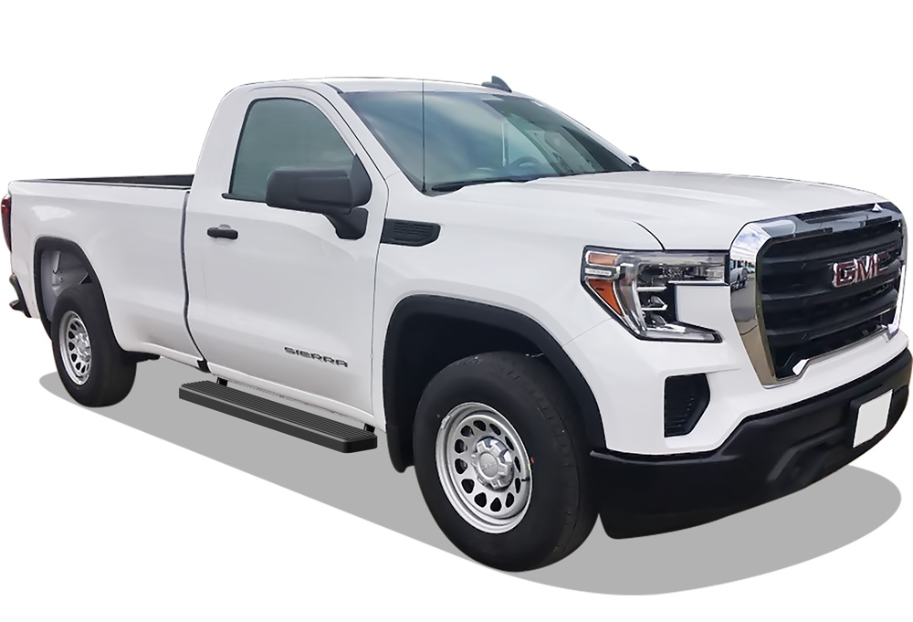 2019-2026 Chevy Silverado 1500 Regular Cab 2019-2026 GMC Sierra 1500 Regular Cab 2020-2026 Chevy Silverado 2500 HD/3500 HD Regular Cab 2020-2026 GMC Sierra 2500 HD/3500 HD Regular Cab Incl. Diesel Models with DEF Tanks Incl. 2022 Silverado 1500 LTD & Sier