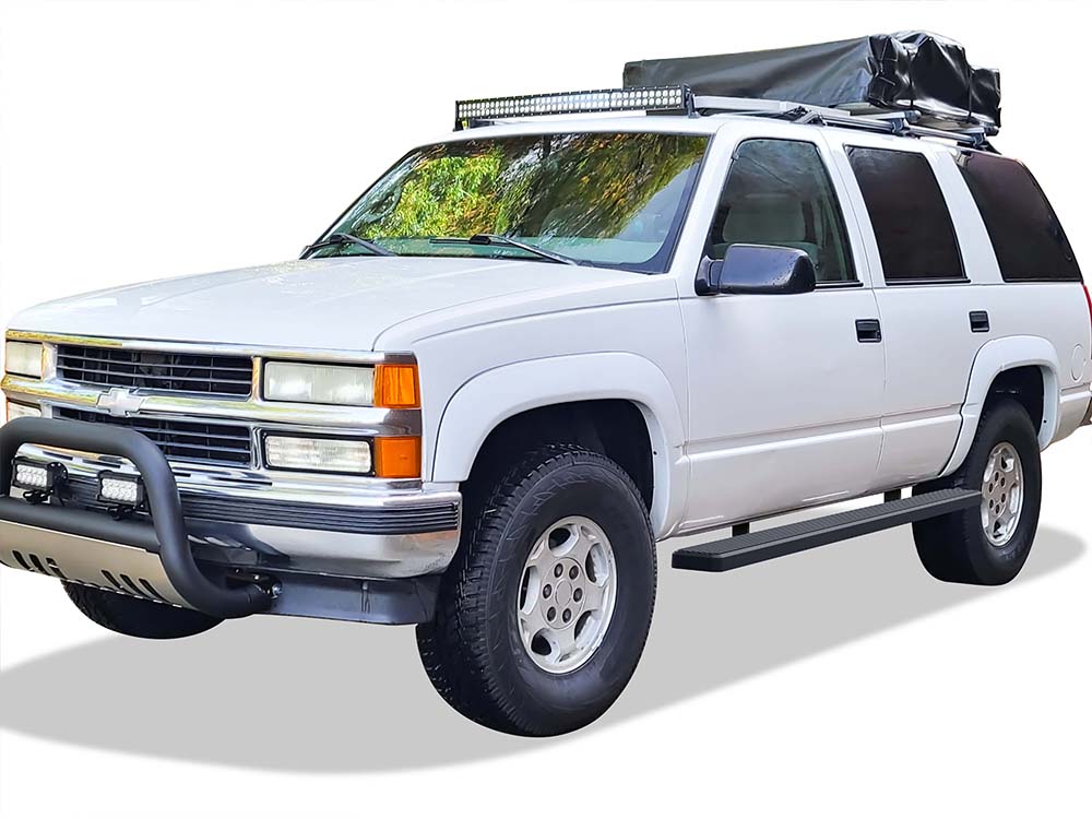 1995-1999 Chevy Tahoe 4Dr 1995-1999 GMC Yukon 4Dr Both Sides iStep 6 Inch Stainless Steel