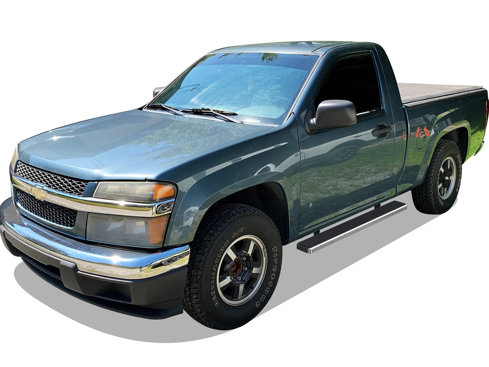 2004-2012 Chevy Colorado Regular Cab 2004-2012 GMC Canyon Regular Cab Both Sides iStep 6 Inch Stainless Steel