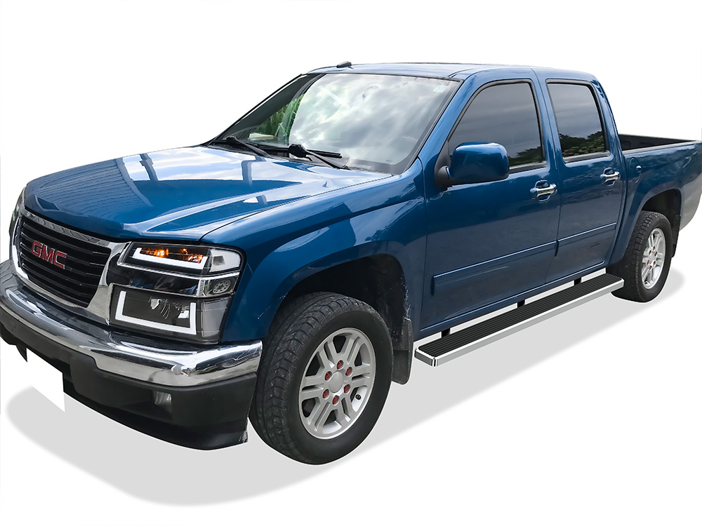 2004-2012 Chevy Colorado Crew Cab 2004-2012 GMC Canyon Crew Cab Both Sides iStep 6 Inch Stainless Steel