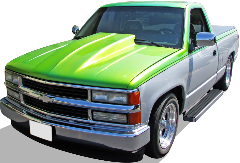 1988-1998 Chevy/ GMC C/K Regular Cab (Incl. Z71) 1992-1994 Chevy Blazer 2-Door(Full Size Excl. ZR2) 1992-1999 GMC Yukon 2-Door 1995-1999 Chevy Tahoe 2-Door Both Sides iStep 6 Inch Stainless Steel