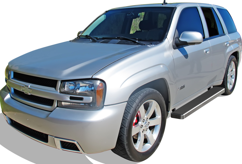 2002-2009 Chevy Trailblazer 2002-2009 GMC Envoy Both Sides iStep 6 Inch Stainless Steel