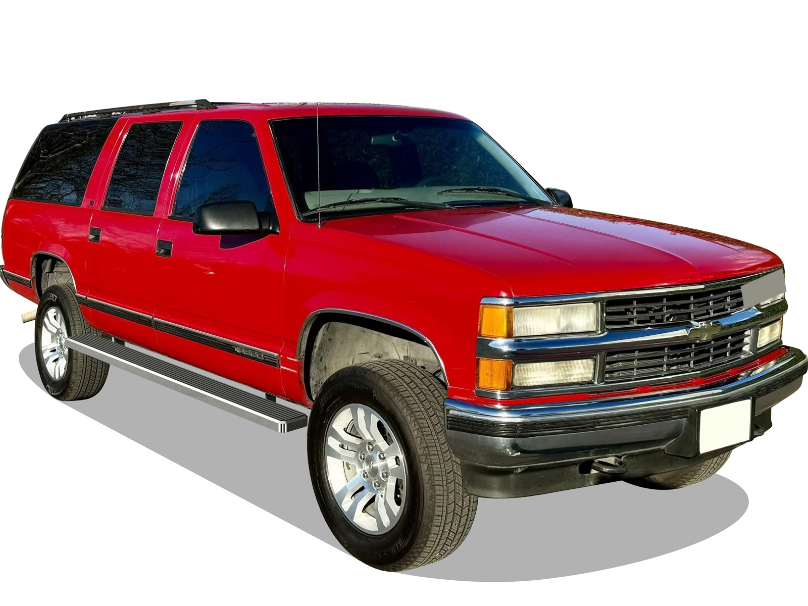 1992-1999 Chevy Suburban (Excl. 3/4 Ton 4WD) Both Sides iStep 6 Inch Stainless Steel