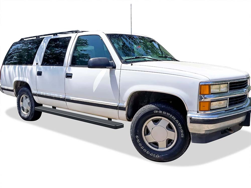 1992-1999 Chevy Suburban (Excl. 3/4 Ton 4WD) Both Sides iStep 6 Inch Stainless Steel