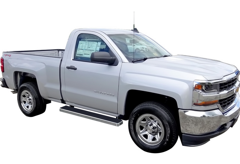 1999-2016 Chevy/GMC Silverado/Sierra 1500/2500/3500 Regular Cab (Excl. C/K Classic Body Style) Both Sides iStep 6 Inch Stainless Steel