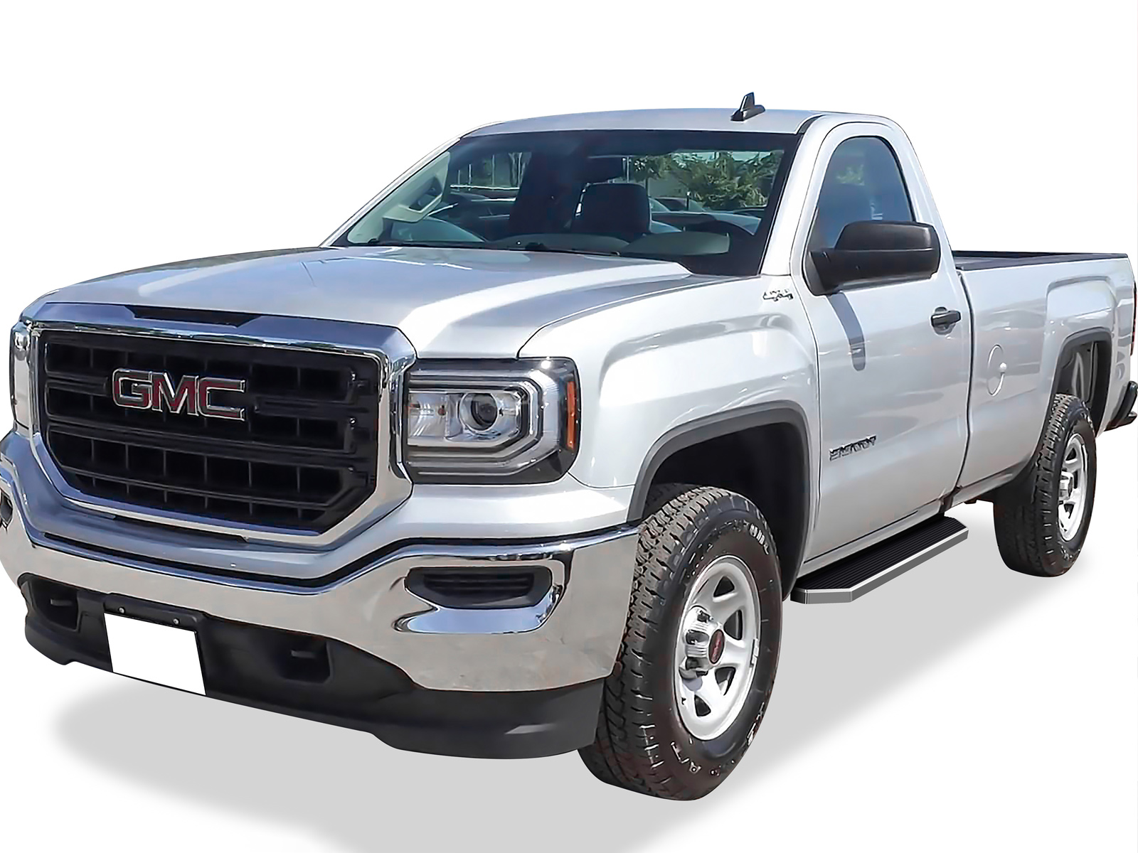 2007-2018 Chevy Silverado/GMC Sierra 1500 Regular Cab (Incl. 2019 Silverado 1500 LD & 2019 Sierra 1500 Limited ) 2007-2019 Chevy Silverado/GMC Sierra 2500/3500 Regular Cab (Incl. Diesel Models with DEF Tanks) Not for 2007 Classic Model Both Sides Running
