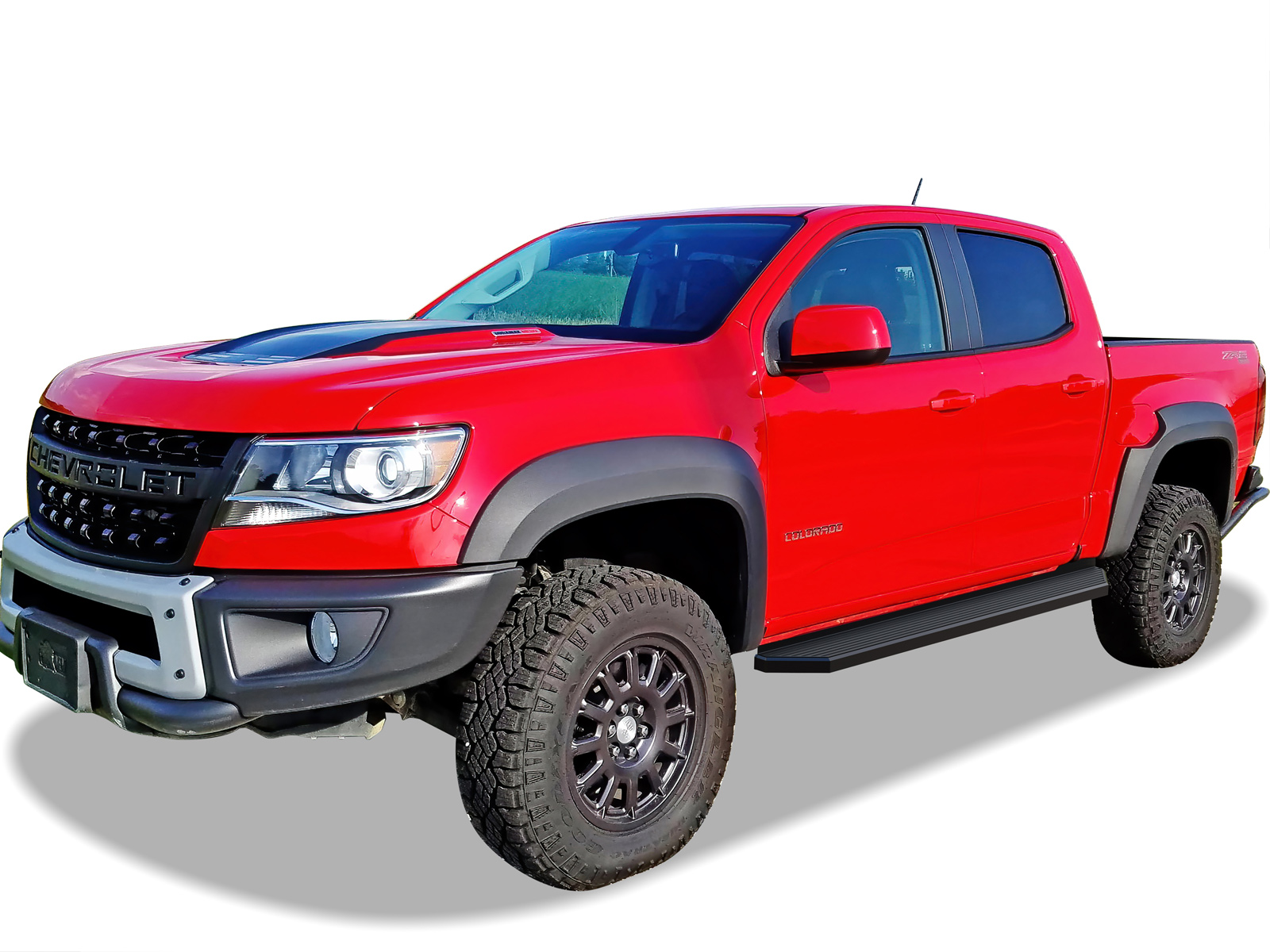 2015-2026 Chevrolet Colorado Crew Cab 2015-2026 GMC Canyon Crew Cab For 5 ft Bed Both Sides Running Board-H Series W2W