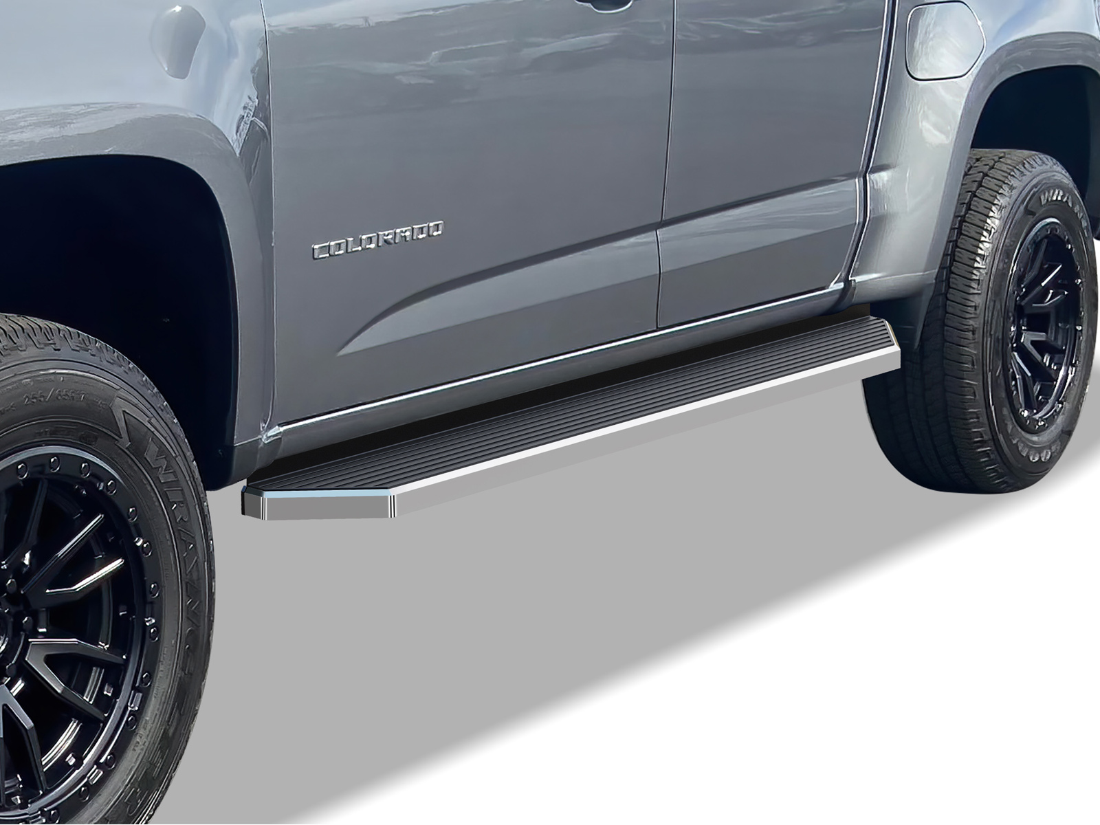 2015-2026 Chevrolet Colorado Crew Cab 2015-2026 GMC Canyon Crew Cab For 5 ft Bed Both Sides Running Board-H Series W2W
