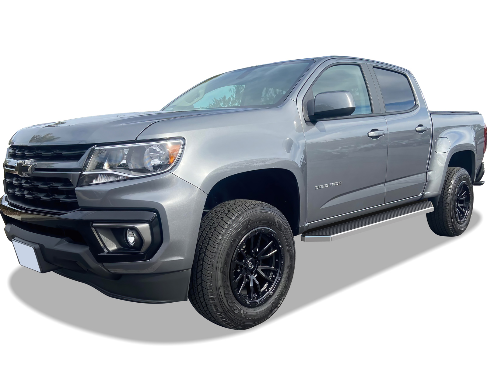 2015-2026 Chevrolet Colorado Crew Cab 2015-2026 GMC Canyon Crew Cab For 5 ft Bed Both Sides Running Board-H Series W2W