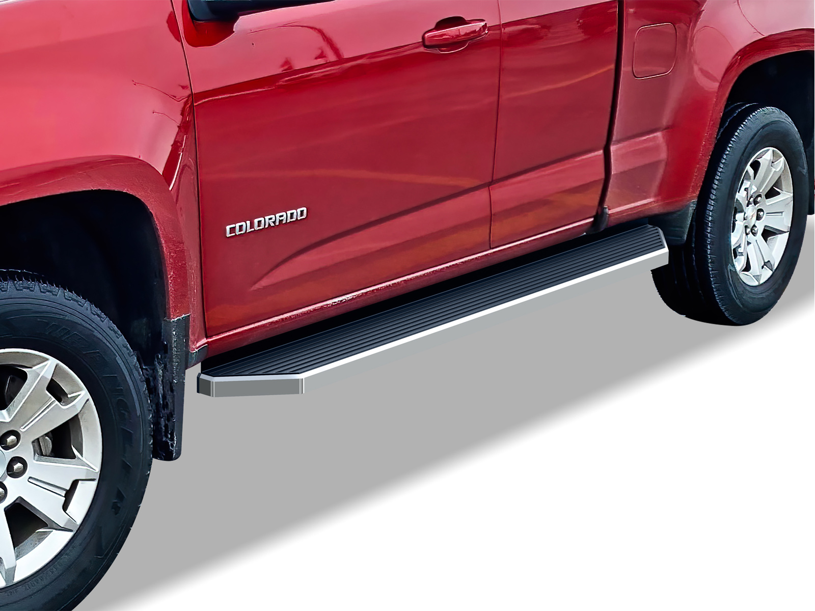 2015-2026 Chevrolet Colorado Extended Cab 2015-2026 GMC Canyon Extended Cab For 6 ft Bed Both Sides Running Board-H Series W2W