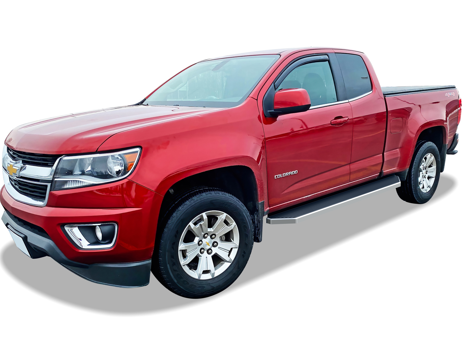 2015-2026 Chevrolet Colorado Extended Cab 2015-2026 GMC Canyon Extended Cab For 6 ft Bed Both Sides Running Board-H Series W2W