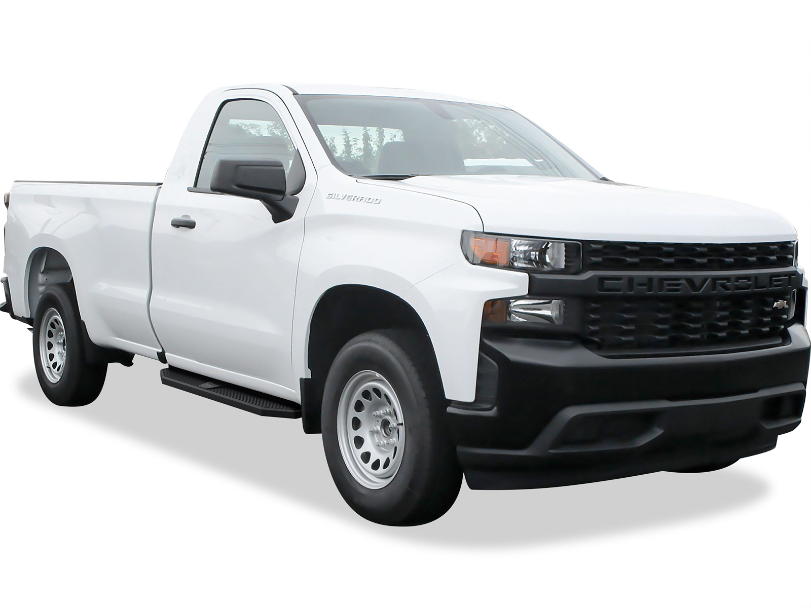 2019-2026 Chevy Silverado 1500 Regular Cab 2019-2026 GMC Sierra 1500 Regular Cab 2020-2026 Chevy Silverado 2500 HD/3500 HD Regular Cab 2020-2026 GMC Sierra 2500 HD/3500 HD Regular Cab Incl. Diesel Models with DEF Tanks Incl. 2022 Silverado 1500 LTD & Sier