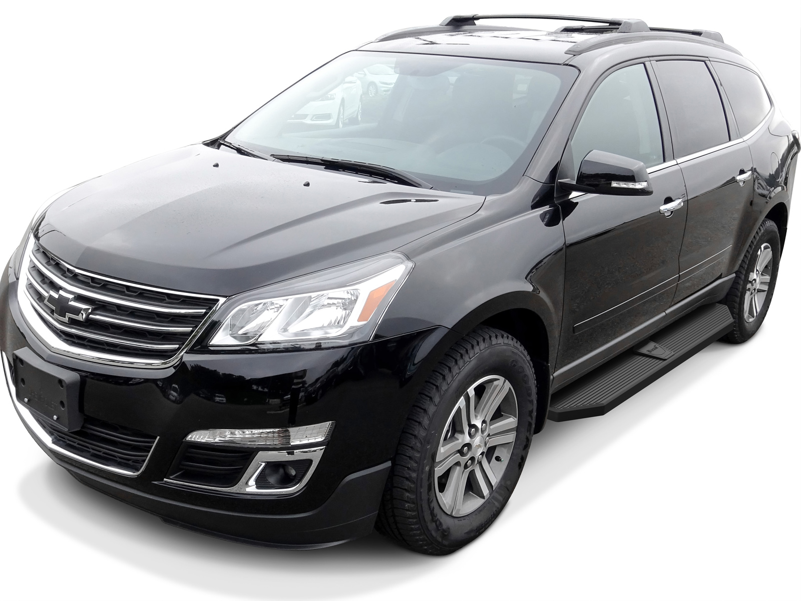 2007-2017 Chevrolet Traverse 2007-2016 GMC Acadia (Incl. 2017 Acadia Limited) (Excl. Denali) 2007-2009 Buick Enclave 2007-2010 Saturn Outlook Both Sides Running Board-H Series