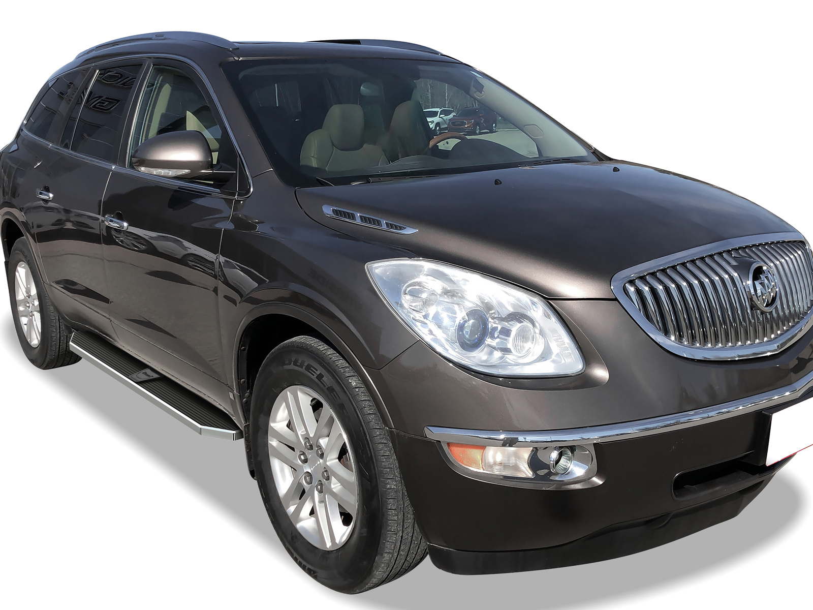 2007-2017 Chevrolet Traverse 2007-2016 GMC Acadia (Incl. 2017 Acadia Limited) (Excl. Denali) 2007-2009 Buick Enclave 2007-2010 Saturn Outlook Both Sides Running Board-H Series
