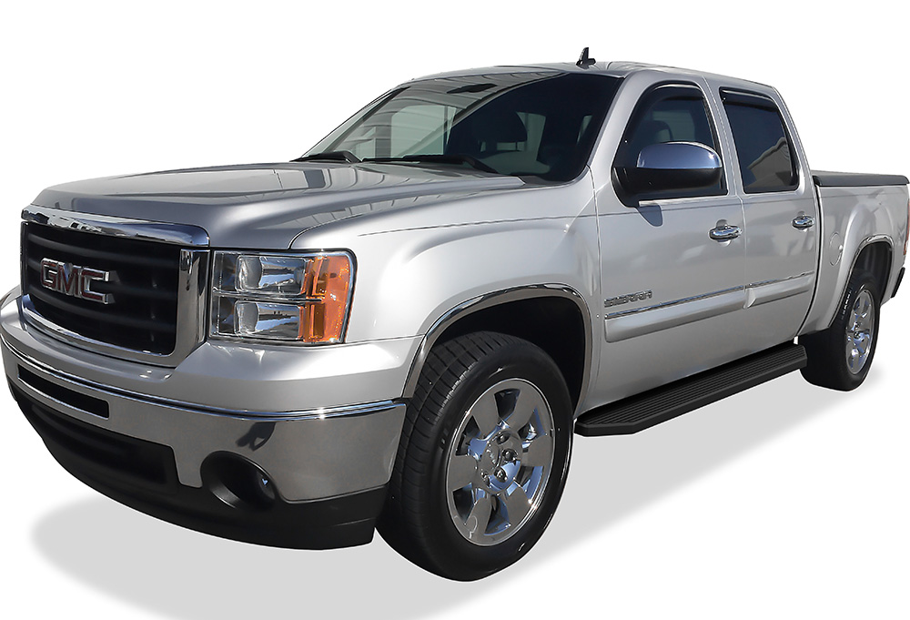 2001-2007 Chevy Silverado/GMC Sierra Classic 1500/1500HD/2500/2500HD/3500 Crew Cab Both Sides Running Board-H Series