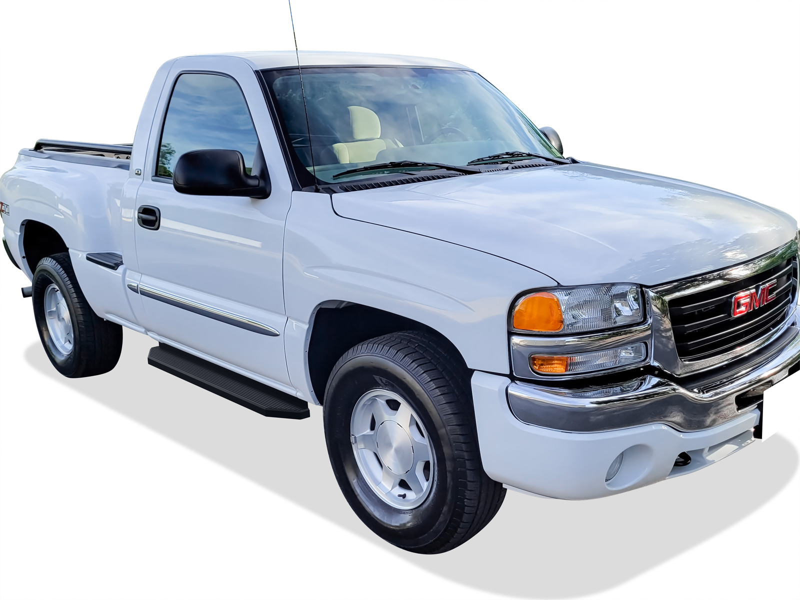 1999-2007 Chevy/GMC Silverado/Sierra "Classic" 1500 Regular Cab 2001-2007 Chevy/GMC Silverado/Sierra "Classic" 2500/3500 Regular Cab Both Sides Running Board-H Series