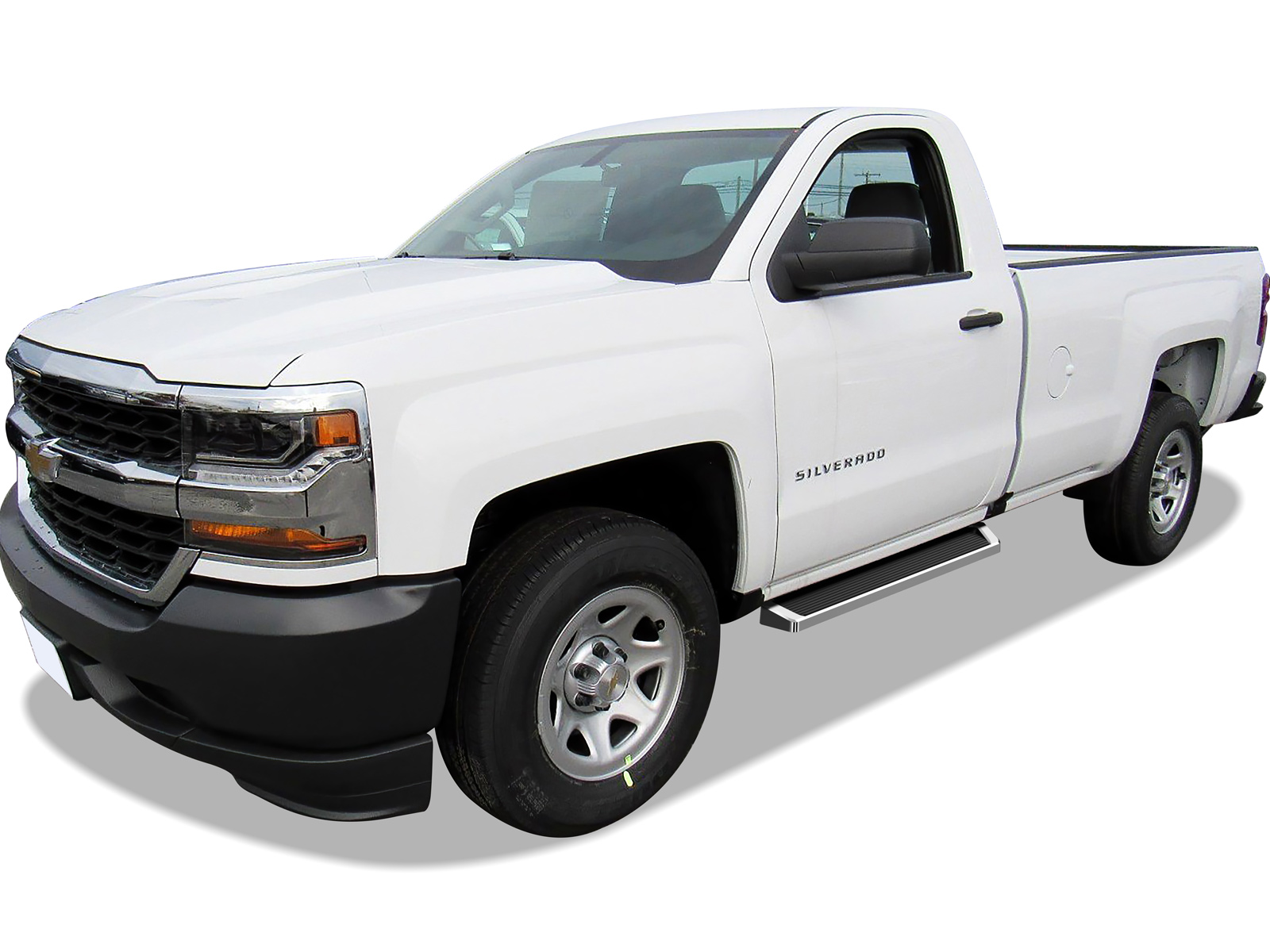 2007-2018 Chevy/GMC Silverado/Sierra 1500 Regular Cab (Incl. 2019 Silverado 1500 LD & 2019 Sierra 1500 Limited ) 2007-2019 Chevy/GMC Silverado/Sierra 2500 HD/3500 HD Regular Cab (Incl. Diesel Models with DEF Tanks) Not for 2007 Classic Model Both Sides iR