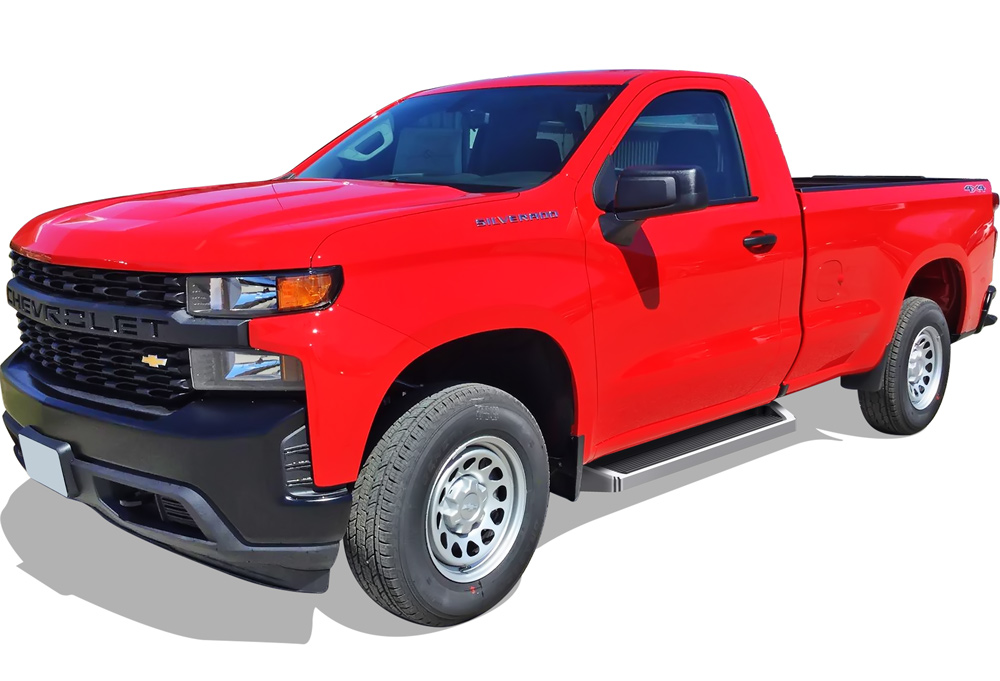 2019-2026 Chevy Silverado 1500 Regular Cab 2019-2026 GMC Sierra 1500 Regular Cab 2020-2026 Chevy Silverado 2500 HD/3500 HD Regular Cab 2020-2026 GMC Sierra 2500 HD/3500 HD Regular Cab Incl. Diesel Models with DEF Tanks Incl. 2022 Silverado 1500 LTD & Sier