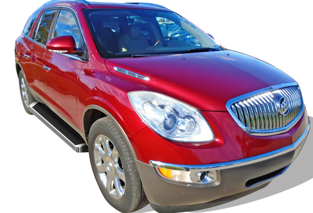 2007-2017 Chevrolet Traverse 2007-2016 GMC Acadia (Incl. 2017 Acadia Limited) (Excl. Denali) 2007-2009 Buick Enclave 2007-2010 Saturn Outlook Both Sides iRunning Board
