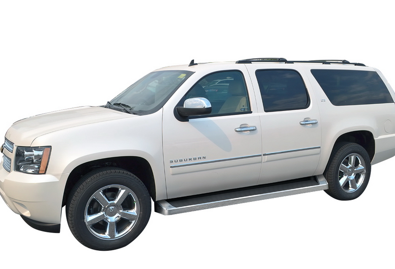 2005- 2020 Chevy Suburban (Excl. Z71 & Hybrid) 2005- 2020 GMC Yukon XL (Excl. Z71 & Hybrid) 2003-2013 Chevy Avalanche (Without Cladding) Both Sides iRunning Board